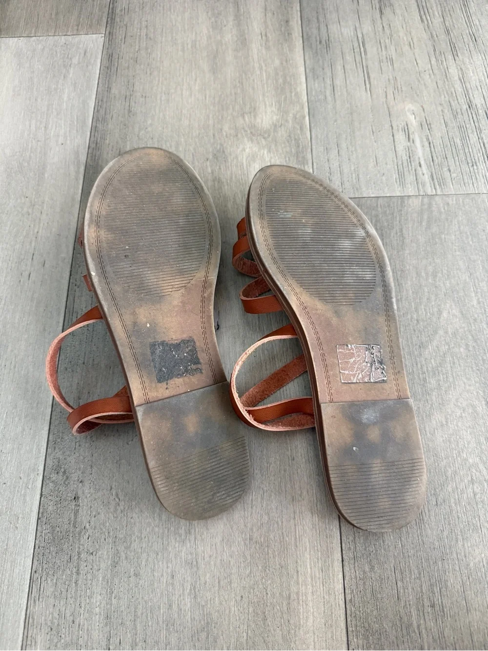 Steve Madden Brown Strappy Sandals